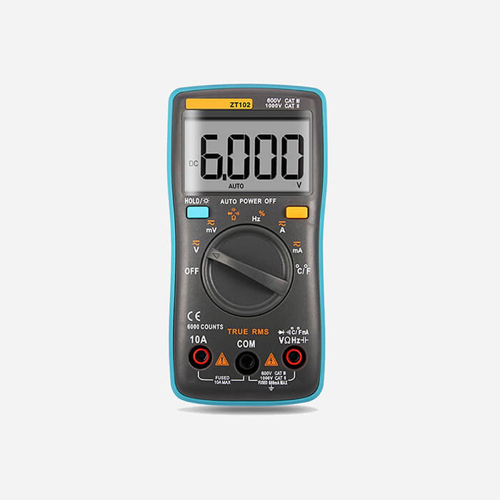 High-precision digital multimeter automatic range 6000 