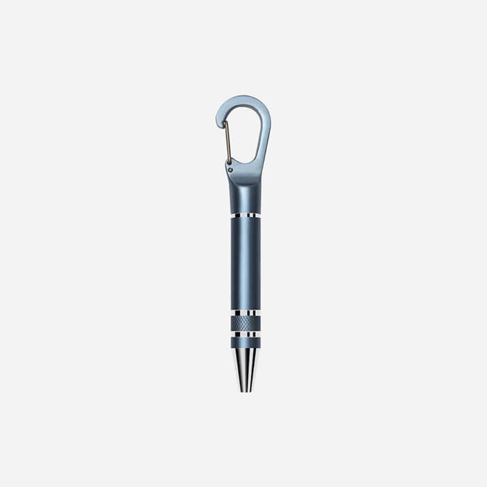 6 in 1 Screwdriver Tool Pen with Carabiner 