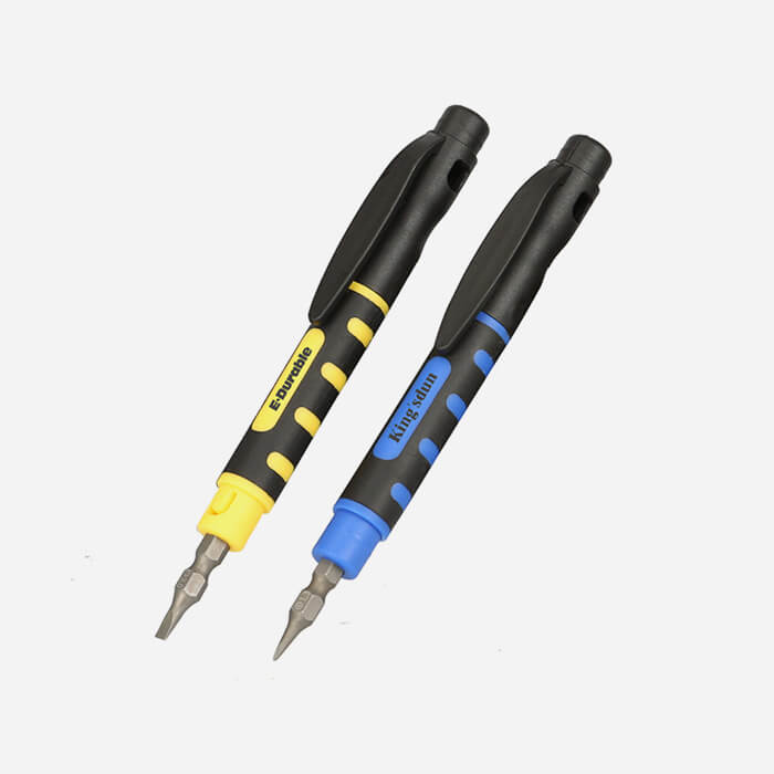 Multibit Pocket Pen Screwdrivers with 4 Assorted Bits 