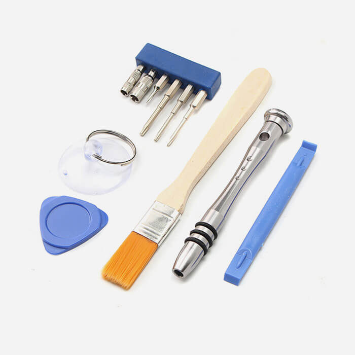 Deluxe Cell Phone Repair Tool Kits for Phone Repair JF-6688 5 in 1 Metal Multi-Purpose Pen Style Screwdriver Set Repair Kits Color : Blue 