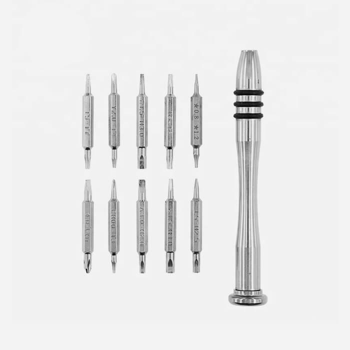 11 In 1 Mini Aluminum Precision Pen Screwdriver 
