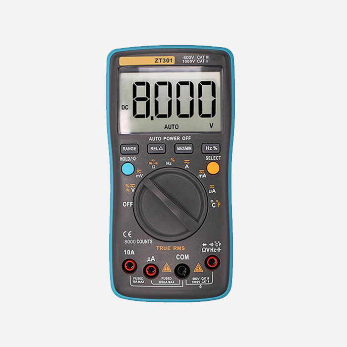 ZT301-digital multimeter measuring instrument 8000 words 