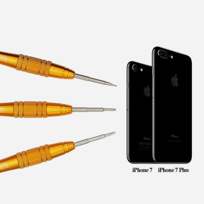 Customable precise golden color screwdriver