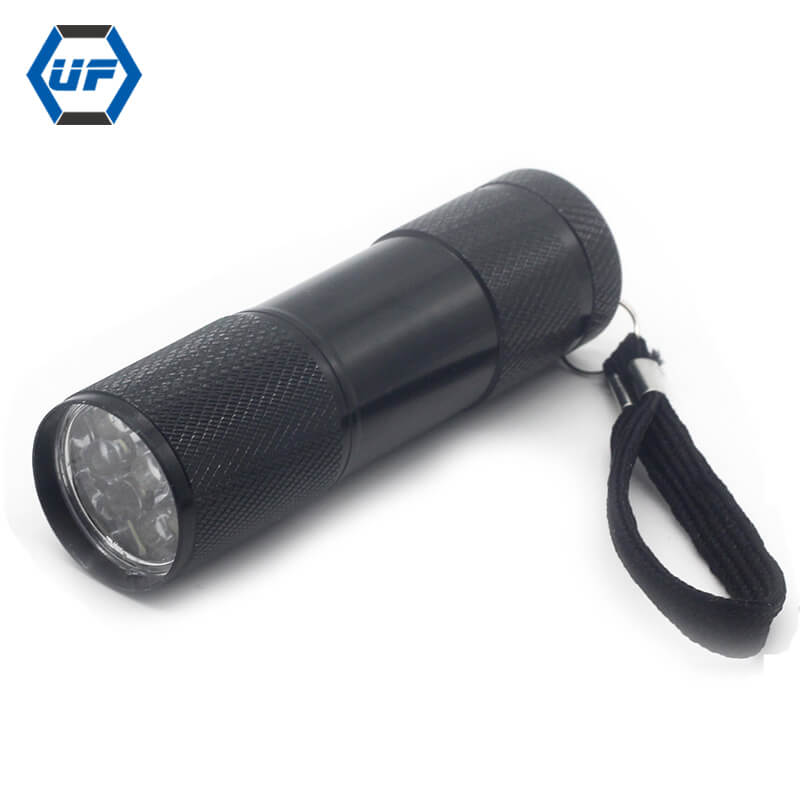 Factory 9 Led Mini Handheld Torch UV Light , Led Flashlight Torch Light