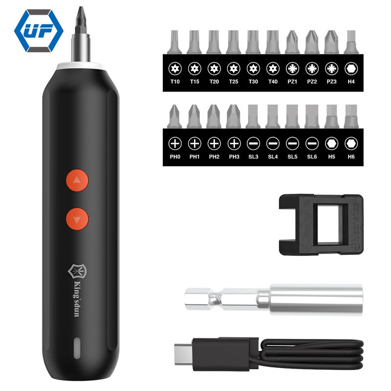 24 in 1 Rechargeable Multifunctional Wireless Electric Screwdriver with Hand Drill Tools 