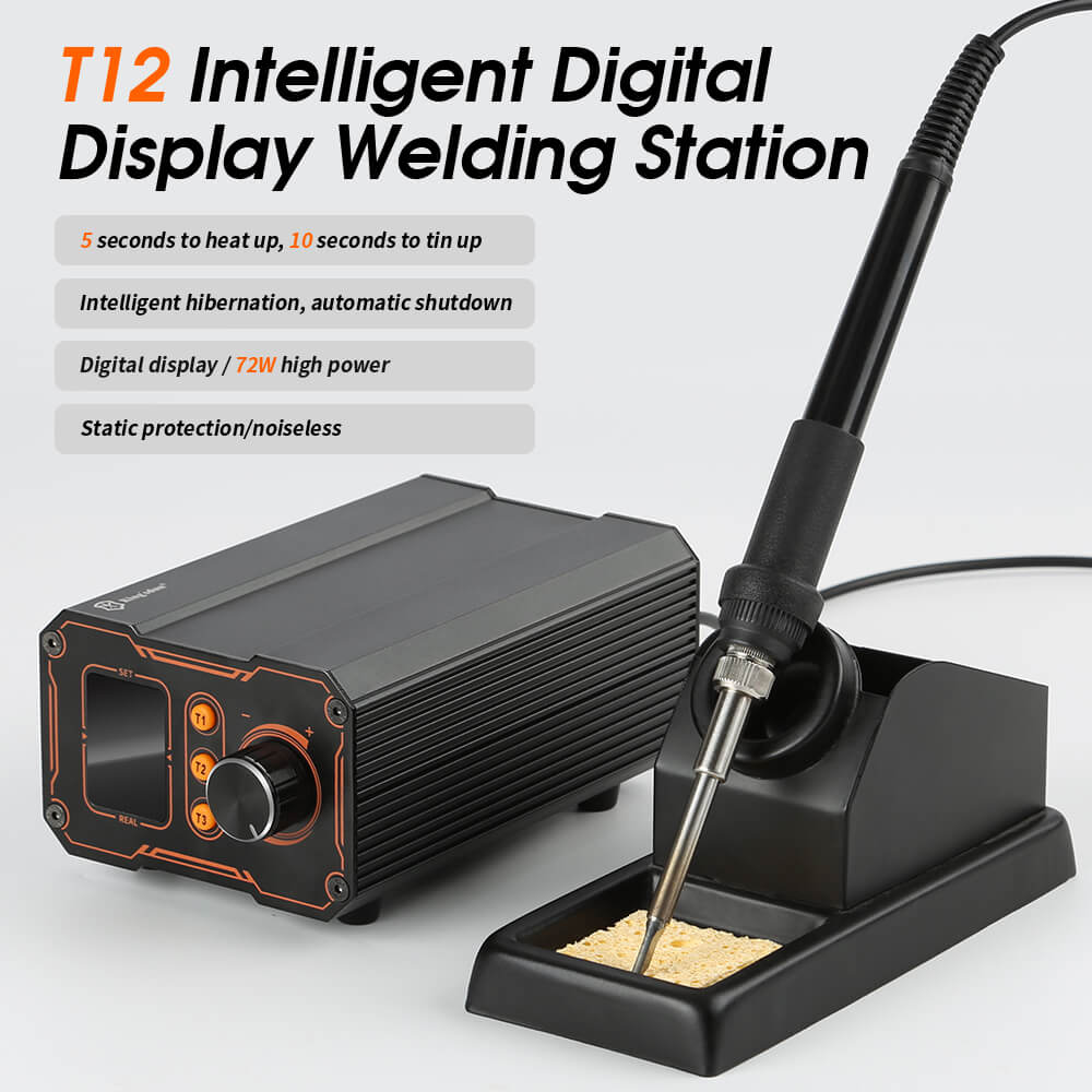 Best 50 Watt  Professional Digital Soldering Station - T12 