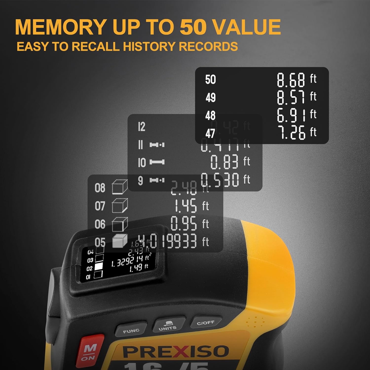 2-in-1 Digital Tape Measure