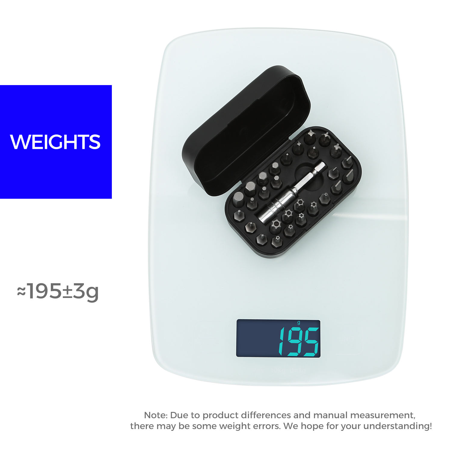 UFTOOLS 29-Piece Impact Driver Bit Set Hex Shank S2 Screwdriver Drill Electric Repair Kit for Electrical Application 