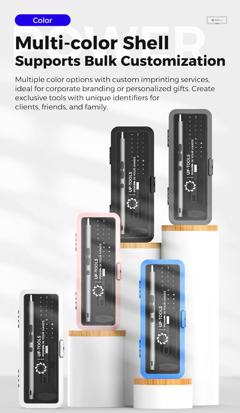 UF-TOOLS UF-882037 electric screwdriver - compact and portable tool