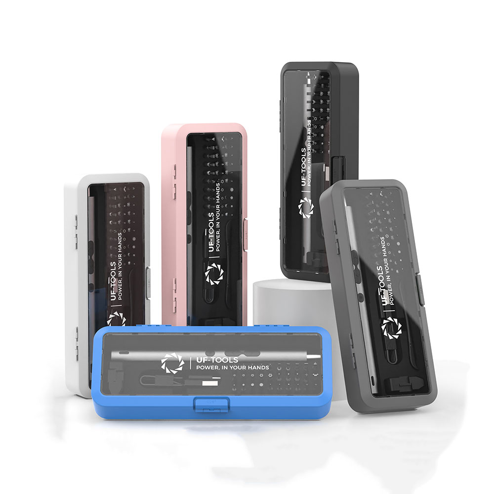 36-in-1 Electric Screwdriver Set Manufacturer & Supplier | UF-882037 Transparent Cover 