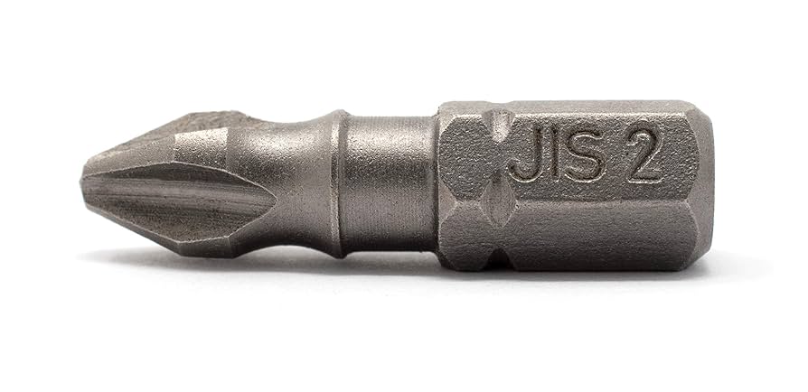 RW 0059-004 JIS (Japanese Industrial Standard) Screwdriver Impact Bits #2#3  Standard & Long 1/4 Inch (Set of 8, 2 of Each) - Amazon.com