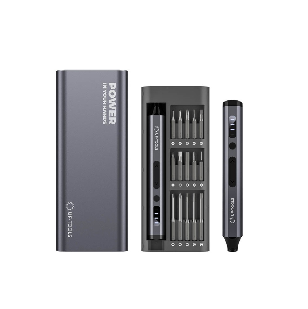 34-in-1 Electric Screwdriver Set with Magnetizer & USB-C Charging 