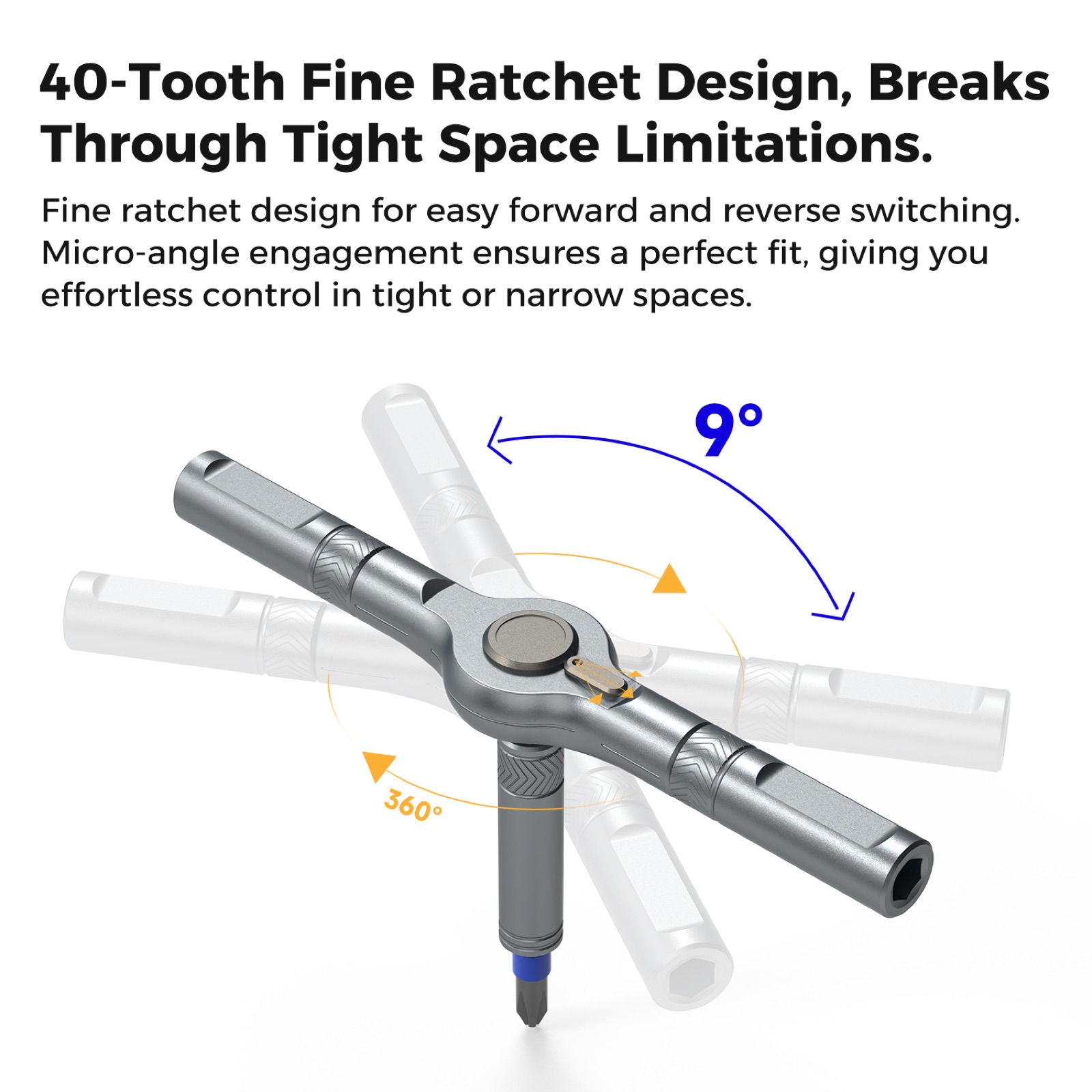 25-in-1 Ratchet Screwdriver Set | T-Handle Multi-Bit Tool Kit – UF-TOOLS 