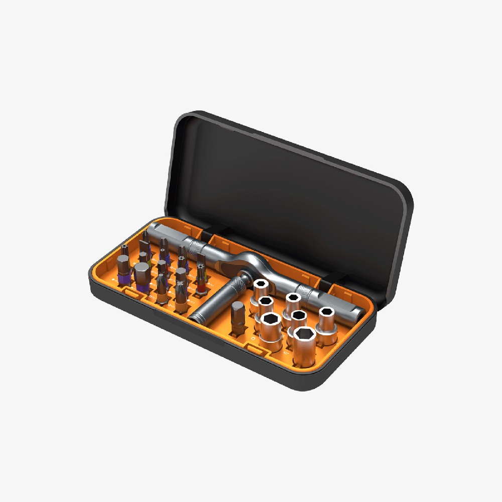 25-in-1 Ratchet Screwdriver Set | T-Handle Multi-Bit Tool Kit – UF-TOOLS 